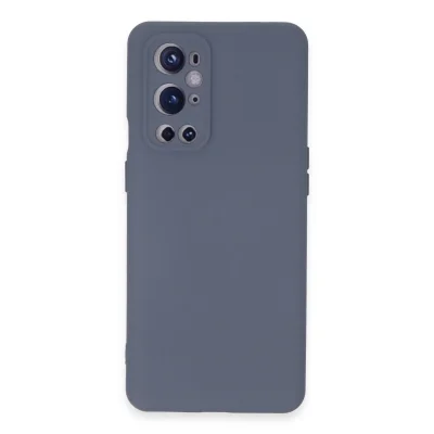 BUĞZ One Plus 9 Pro Kılıf Nano İçi Kadife Silikon - Gri