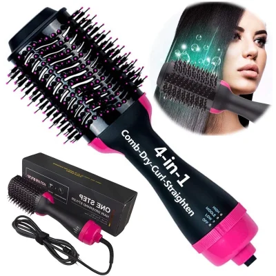  One Step Seramik Kaplama Uçlu Saç Düzleştirici Fırça