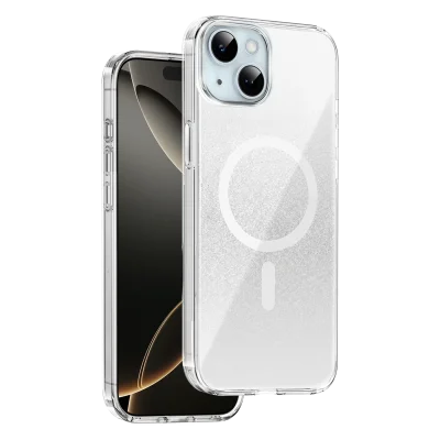 BUĞZ Onegif  İphone 14 Sora Simli Magsafe Kapak - Beyaz