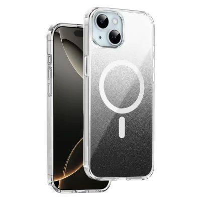 BUĞZ Onegif  İphone 15 Sora Simli Magsafe Kapak - Siyah