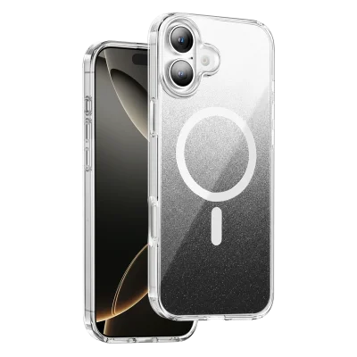 BUĞZ Onegif  İphone 16 Sora Simli Magsafe Kapak - Siyah