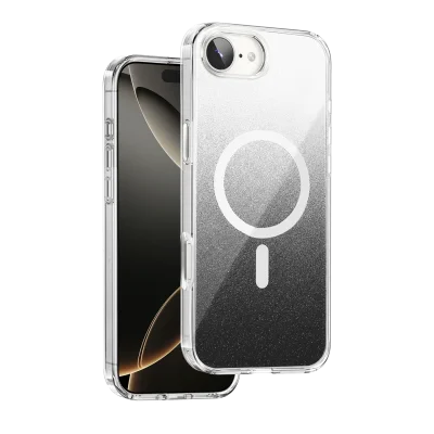 BUĞZ Onegif  İphone 17e Sora Simli Magsafe Kapak - Siyah