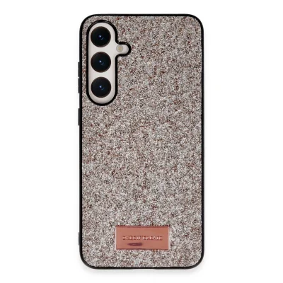 BUĞZ Onegif Samsung Galaxy A25 5g Bright Simli Kapak - Gold