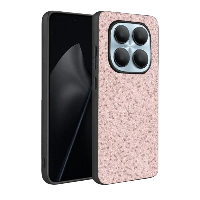 BUĞZ Onegif Xiaomi Redmi Note 15 Pro 5g Bright Simli Kapak - Pembe