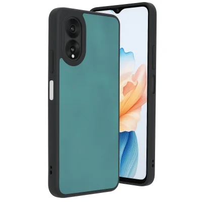 BUĞZ Oppo A38 Kılıf Aras Deri Kapak - Açık Yeşil