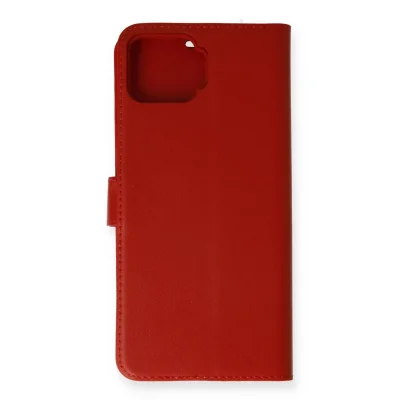 BUĞZ Oppo A73 Kılıf Trend S Plus Kapaklı Kılıf - Kırmızı