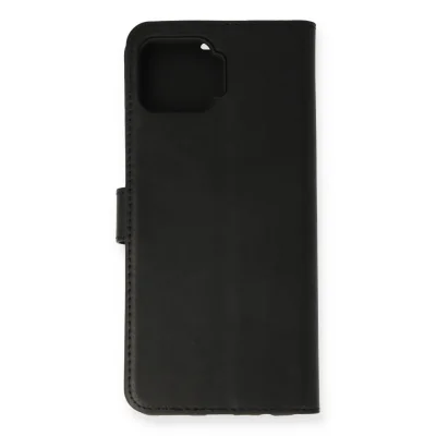 BUĞZ Oppo A73 Kılıf Trend S Plus Kapaklı Kılıf - Siyah