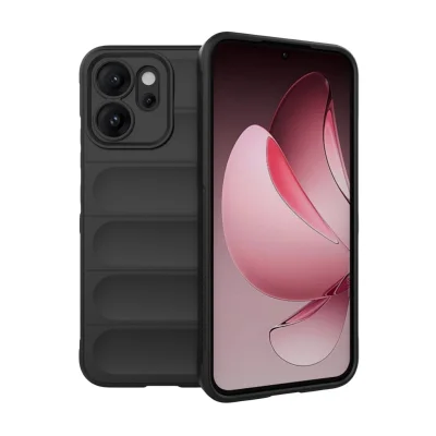 BUĞZ Oppo Reno 14f Optimum Silikon - Siyah