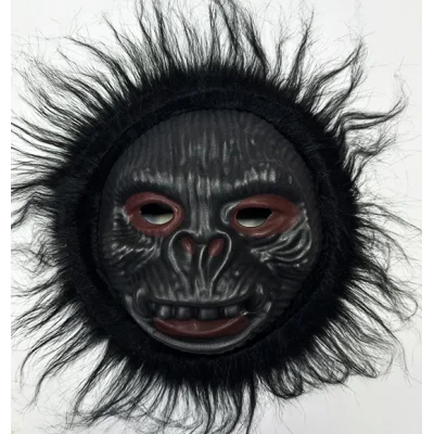  Orangutan Maskesi - Maymun Maskesi - Goril Maskesi Yetişkin Çocuk Uyumlu Siyah Renk Model 2