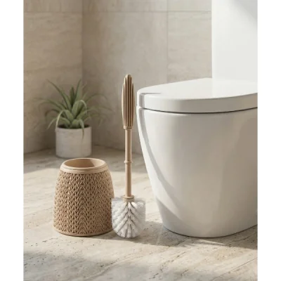 BUĞZ Örgü Desenli Tuvalet Fırçası