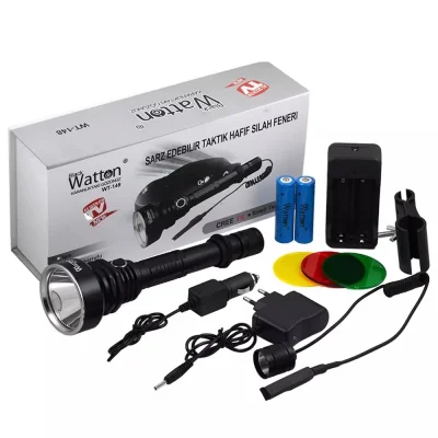 BUĞZ Orjinal 800 Lümen Tx6 Özel Avcı Feneri  Wt-148