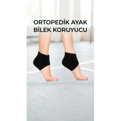 BUĞZ Ortopedik Topuk Dikeni Destekli Silikonlu Çorap 2li Set