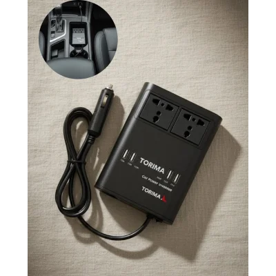 BUĞZ Oto Çakmaklık İnvertörü Çok Amaçlı 150W Elektrik Dönüştürücü