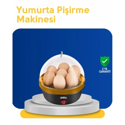  Otomatik Kapanma Özellikli Yumurta Pişirme Makinesi 7 Kapasiteli