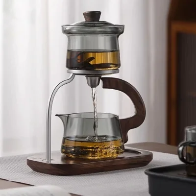 BUĞZ Otomatik Manyetik Borosilikat Demlik Seti