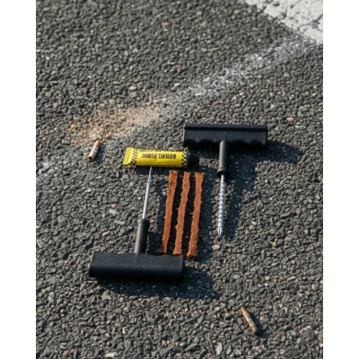 BUĞZ Otomobil Motosiklet Bisiklet İçin Güvenli Lastik Tamir Kiti