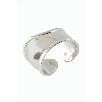 BUĞZ Oval Metal Yüzük