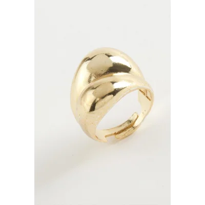 BUĞZ Oval Metal Yüzük