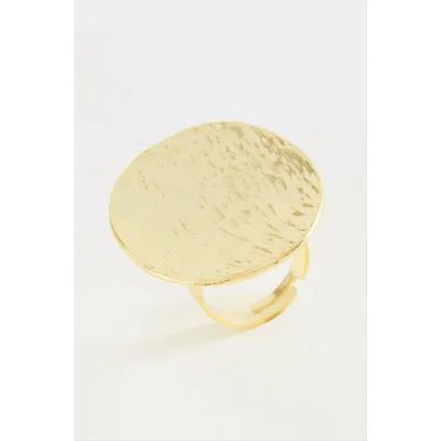 BUĞZ Oval Metal Yüzük