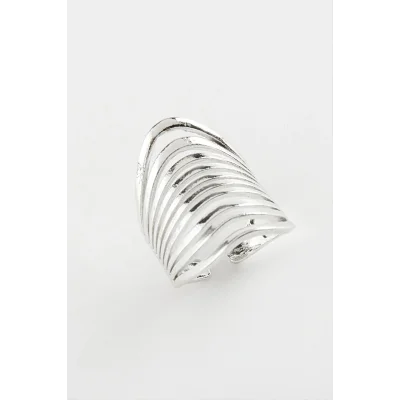BUĞZ Oval Metal Yüzük