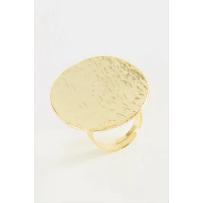 BUĞZ Oval Metal Yüzük