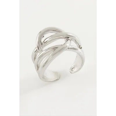 BUĞZ Oval Metal Yüzük