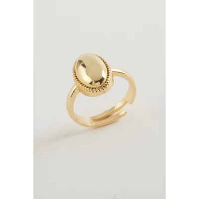  Oval Metal Yüzük