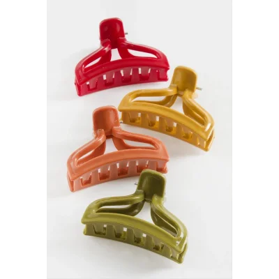BUĞZ Oval Renkli Mandal Toka 6 cm