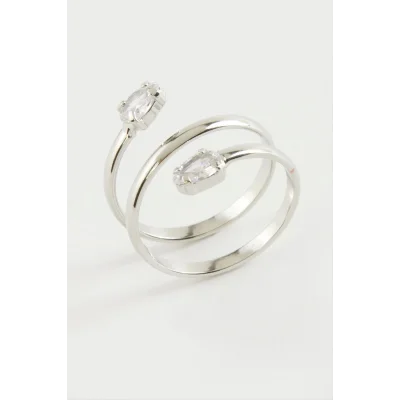  Oval Zirkon Taşlı Yüzük