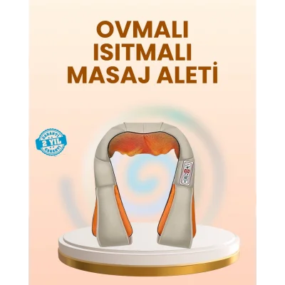  Ovmalı Isıtmalı Masaj Aleti Boyun Omuz Bel ve Ayak İçin Rahatlatıcı Etki