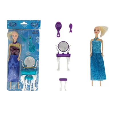  Oydaş Snow City Kart Makyaj Masalı Bebek 2419