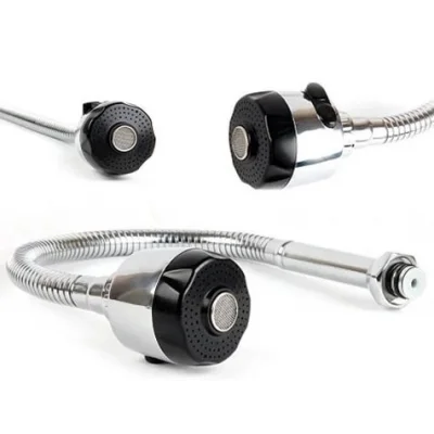 BUĞZ Oynar Başlıklı 2 Fonksiyonlu Spiral Musluk Başlığı Kubar ( BUĞZ )