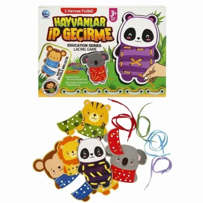  OYUN HAYVANLAR İP GEÇİRME 5FGR