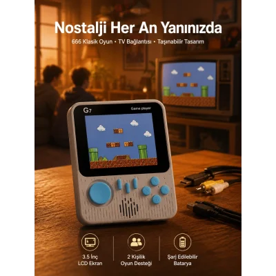 BUĞZ Oyun Konsolu Retro Oyun Konsolu Tvye Bağlanabilir Taşınabilir