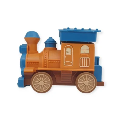 BUĞZ Oyuncak Tren Işıklı Sesli Bas Gitsin 14cm - MAVİ - 8068A (Lisinya)