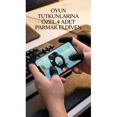 BUĞZ Oyuncu Eldiveni Ergonomik Hassasiyet Dayanıklı Tasarım Kontrol Rahatlığı