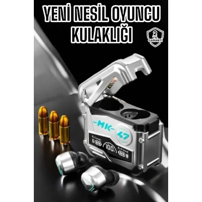 BUĞZ Oyuncu Kulaklığı Bluetooth Bağlantılı ANC Özelliği 5.0 Bluetooth