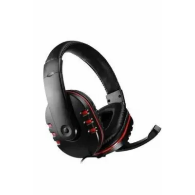 BUĞZ Oyuncu Kulaklığı Kulak Üstü Kablolu Stereo Mikrofonlu Yumuşak Kulak Yastığı - BUĞZ