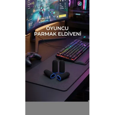 BUĞZ Oyuncu Parmaklık Eldiven Hassas Kontrol Konforlu