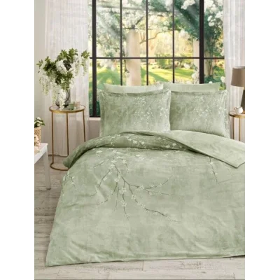  Özdilek Çift Kişilik Ranforce Nevresim Takımı White Sakura