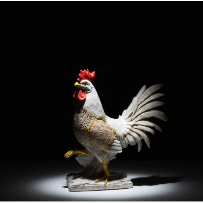 BUĞZ Özel Tasarım Polyester Horoz Figürü