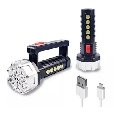 BUĞZ P-17 17+5 Cob Ledli Işıldak Fener