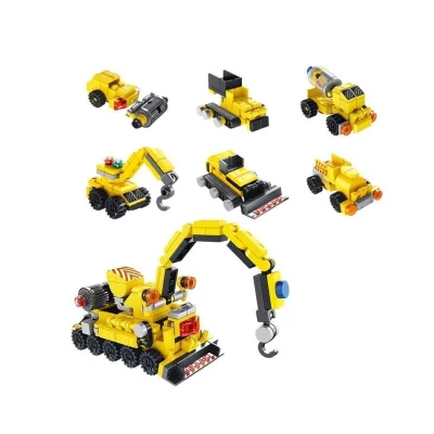 BUĞZ P605002 6 İN 1 SARI YUMURTA MODEL 45 PARÇA BLOCK OYUNCAK