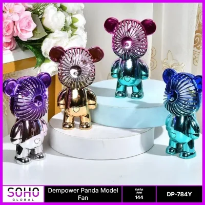 BUĞZ Panda Model Mini Fan 3 Kademeli