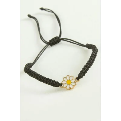 BUĞZ Papatya Makrome İp Bileklik
