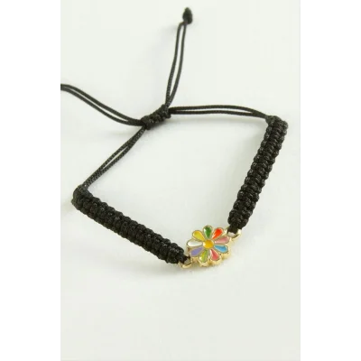 BUĞZ Papatya Makrome İp Bileklik