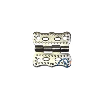 BUĞZ Eco Lounge Papatya Menteşe - Küçük 20x20 mm, Nikel, 100 Adet