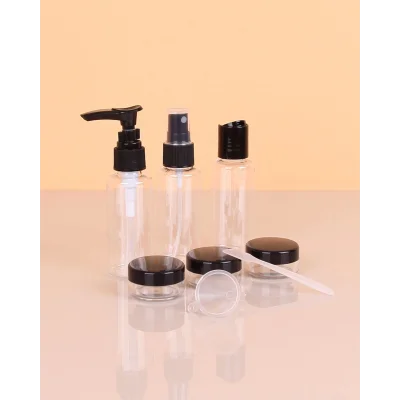 BUĞZ Parfüm Şişesi - Kozmetik Şişesi - 8 li Seyahat Doldurulabilir Kozmetik Seti