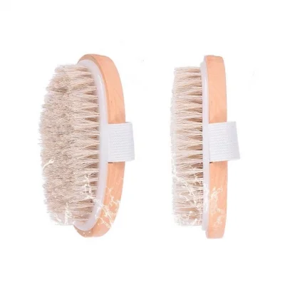 BUĞZ Parlak ve Pürüzsüz Görünüm Sağlayan %100 Doğal At Kılı Selülit Fırçası (özel Kutulu) ( BUĞZ )