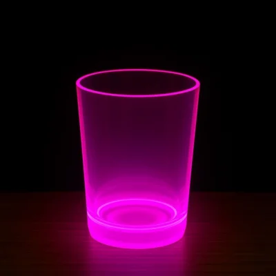 BUĞZ PartyGlow Neon Pembe Bardak 8.5 x 10.5 cm